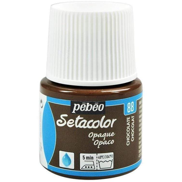 Pebeo Setacolor Opaco 45cc N║88 chocolate PEBEO CENTROARTESANO