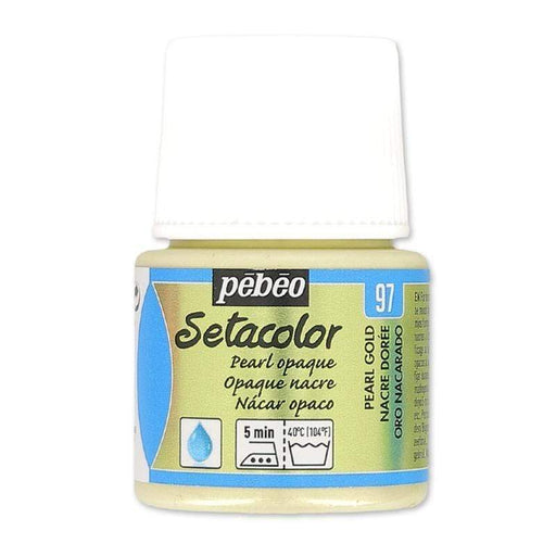 Pebeo Setacolor Opaco perlado 45cc N║97 oro PEBEO CENTROARTESANO