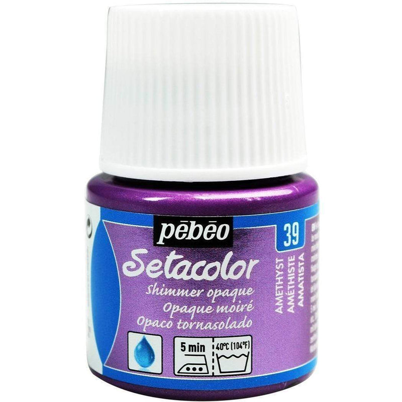 Pebeo Setacolor Opaco tornasolado 45cc N║39 amatista PEBEO CENTROARTESANO