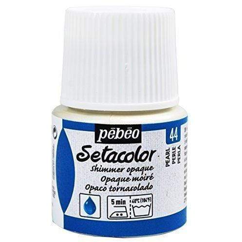 Pebeo Setacolor Opaco tornasolado 45cc N║44 perla PEBEO CENTROARTESANO