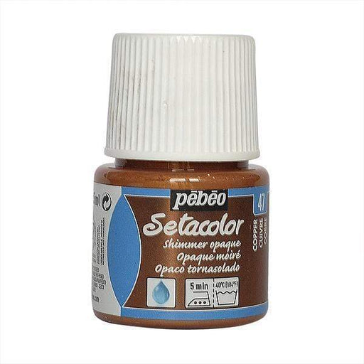 Pebeo Setacolor Opaco tornasolado 45cc N║47 Cobre PEBEO CENTROARTESANO