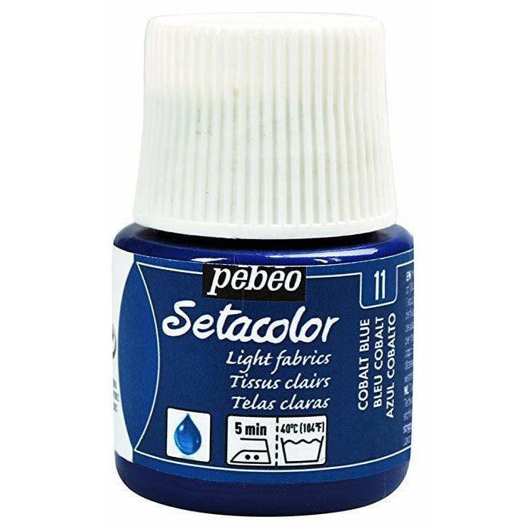 Pebeo Setacolor telas claras Azul cobalto pebeo CENTROARTESANO