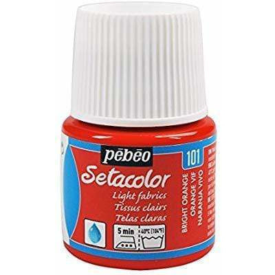 Pebeo Setacolor telas claras Naranja vivo pebeo CENTROARTESANO