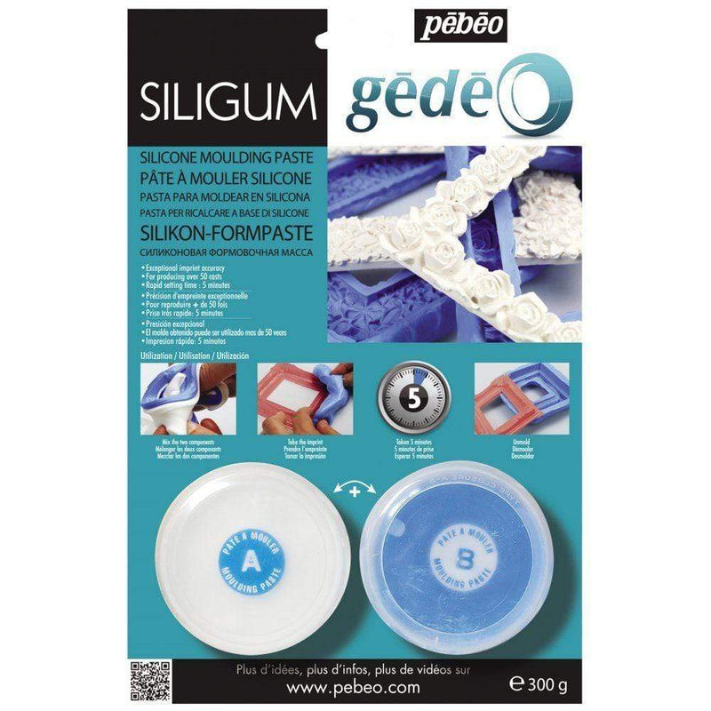 Pebeo Siligum pasta para moldear en silicona 300g