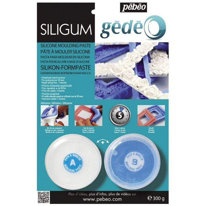 Pebeo Siligum pasta para moldear en silicona 300g