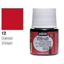 Pebeo vitrail 050012 45ml rojo carmesi PEBEO CENTROARTESANO