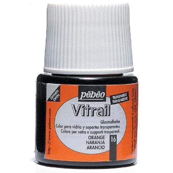 Pebeo Vitrail 050016 45ml Naranja PEBEO CENTROARTESANO