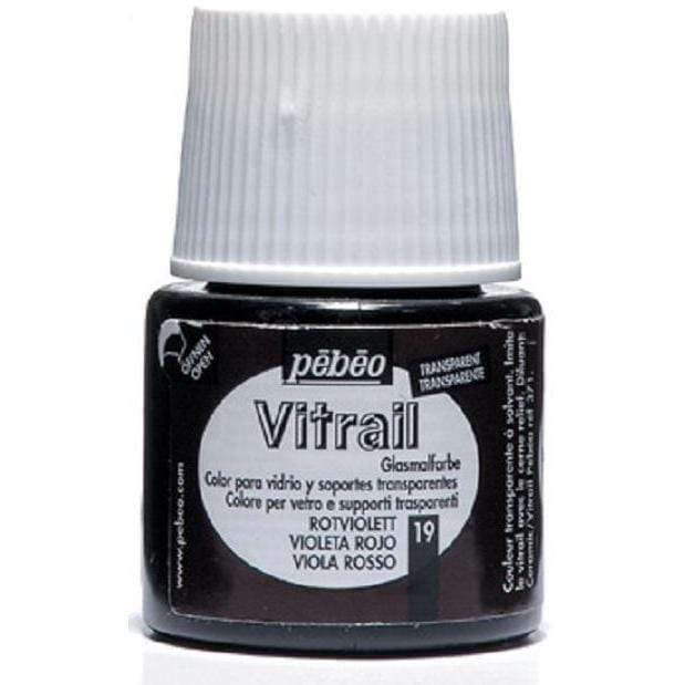 Pebeo Vitrail 050019 45ml Violet rouge PEBEO CENTROARTESANO