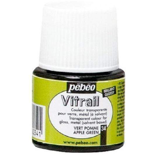 Pebeo vitrail 050034 45ml Vert Pomme PEBEO CENTROARTESANO