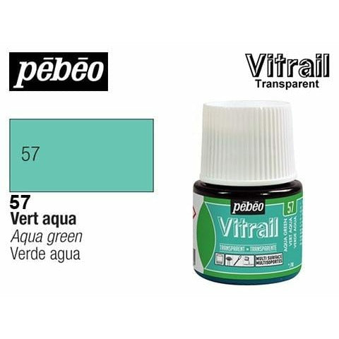 Pebeo Vitrail 050057 FL45ml Verde agua PEBEO CENTROARTESANO