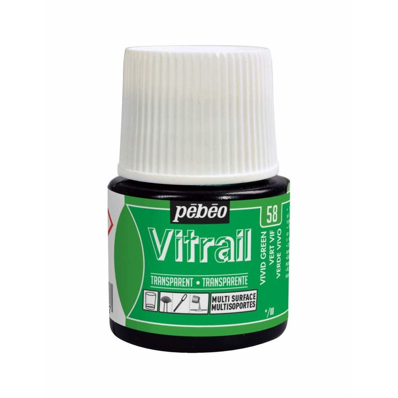 Pebeo Vitrail 050058 FL45ml Verde vivo PEBEO CENTROARTESANO
