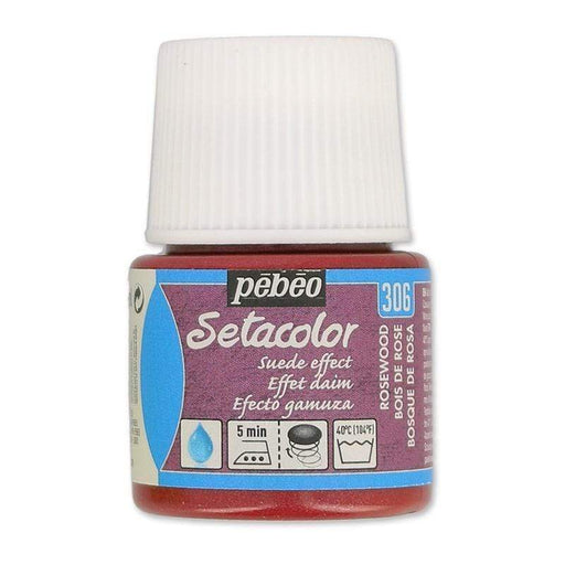 Setacolor gamuza 45ml 306 bosque rosa PEBEO CENTROARTESANO