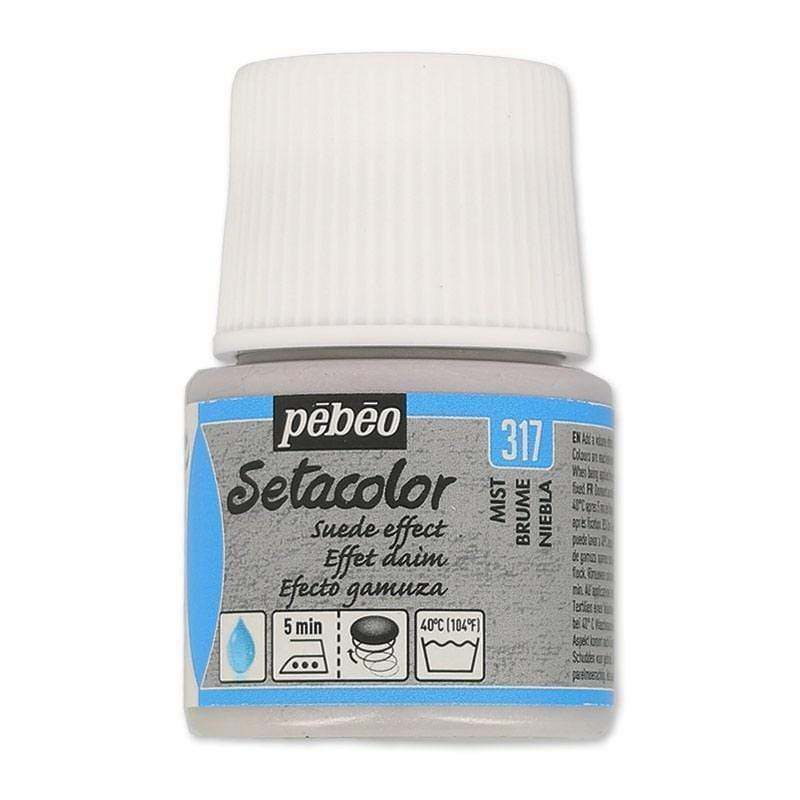 Setacolor gamuza 45ml 317 niebla PEBEO CENTROARTESANO