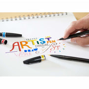 Pentel estuche rotulador fibra punta pincel extra fino 4ud SESF30C4 PENTEL CENTROARTESANO