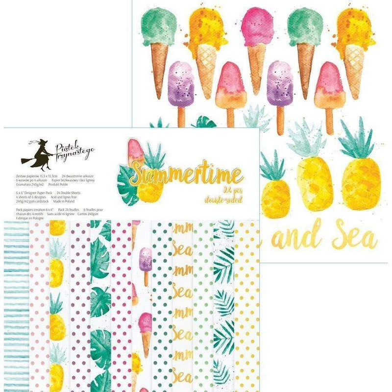 Pack paper piatek 15x15 24h P13-172 summertime PIA CENTROARTESANO