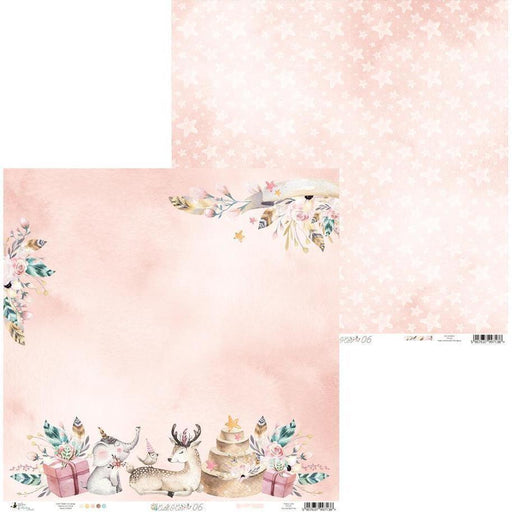 Papel scrap piatek P13-224 Cute & Co 06 PIA CENTROARTESANO