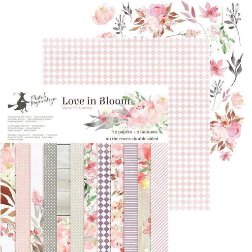 Pack paper piatek 30x30 12H P13-252 love in bloom PIATEK TRYNASTEGO CENTROARTESANO