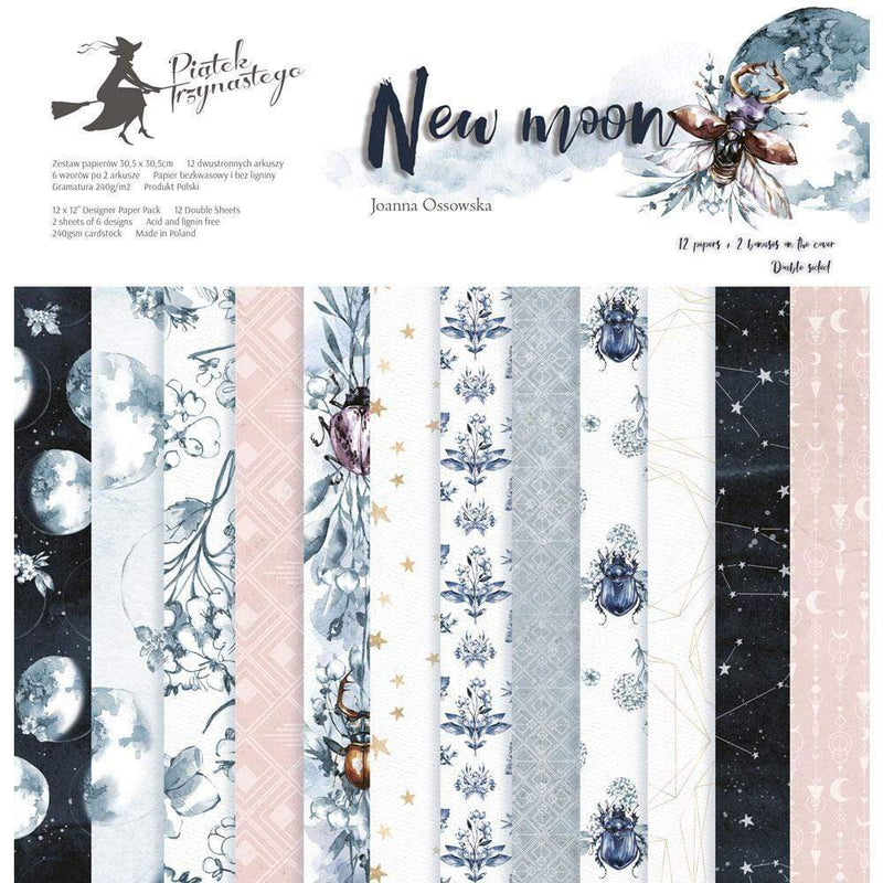 Pack paper piatek 30x30 12H P13-358 new moon PIATEK TRYNASTEGO CENTROARTESANO