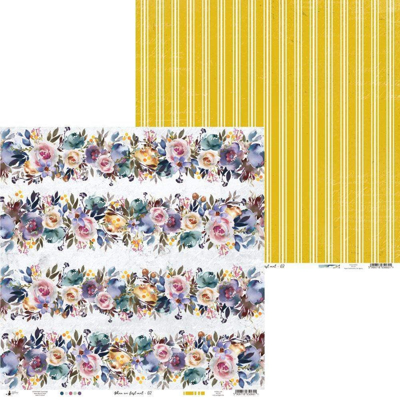 Pack paper piatek 30x30 12H P13-381 when  we first met PIATEK TRYNASTEGO CENTROARTESANO