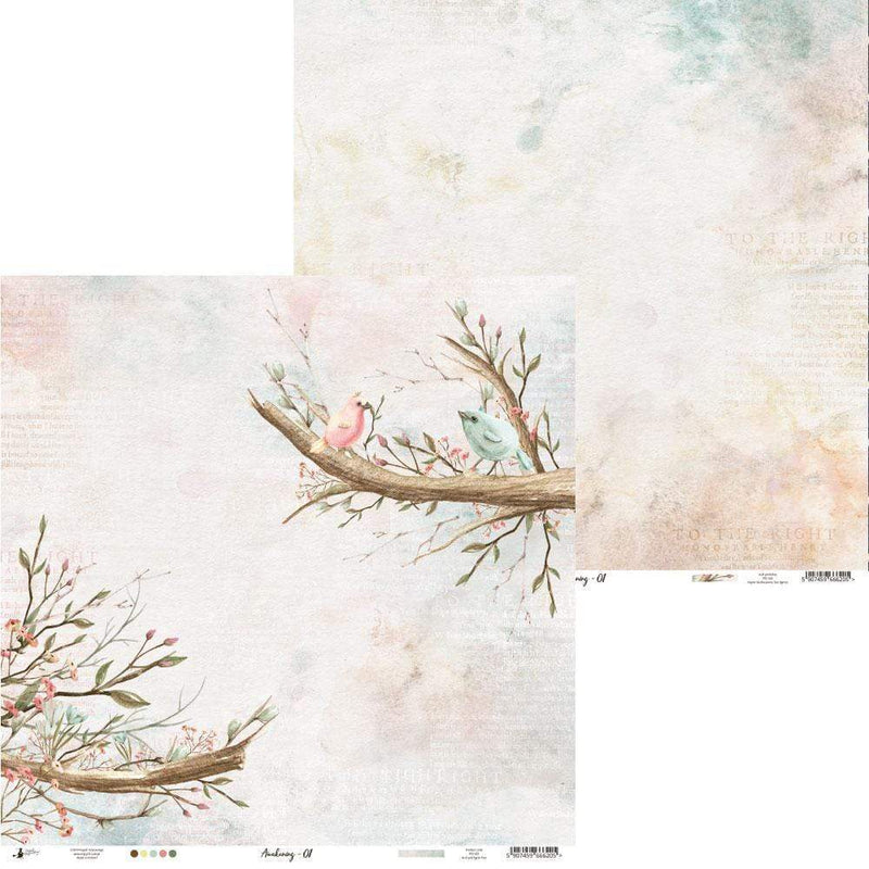 Pack paper piatek 30x30 12H P13-442 awakening PIATEK TRYNASTEGO CENTROARTESANO