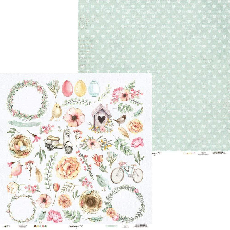 Pack paper piatek 30x30 12H P13-442 awakening PIATEK TRYNASTEGO CENTROARTESANO