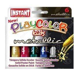 tempera solide playcolor métallique 6