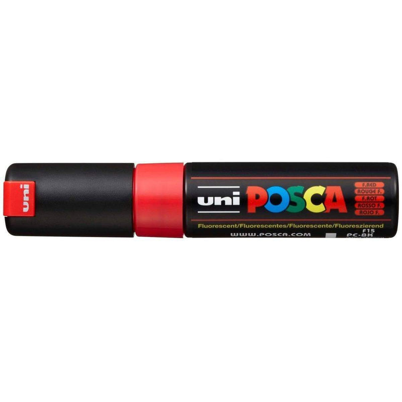 Uni posca PC-8K fluor rojo POSCA CENTROARTESANO