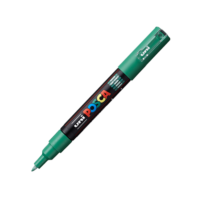 Uni posca PC1M fino Verde POSCA CENTROARTESANO