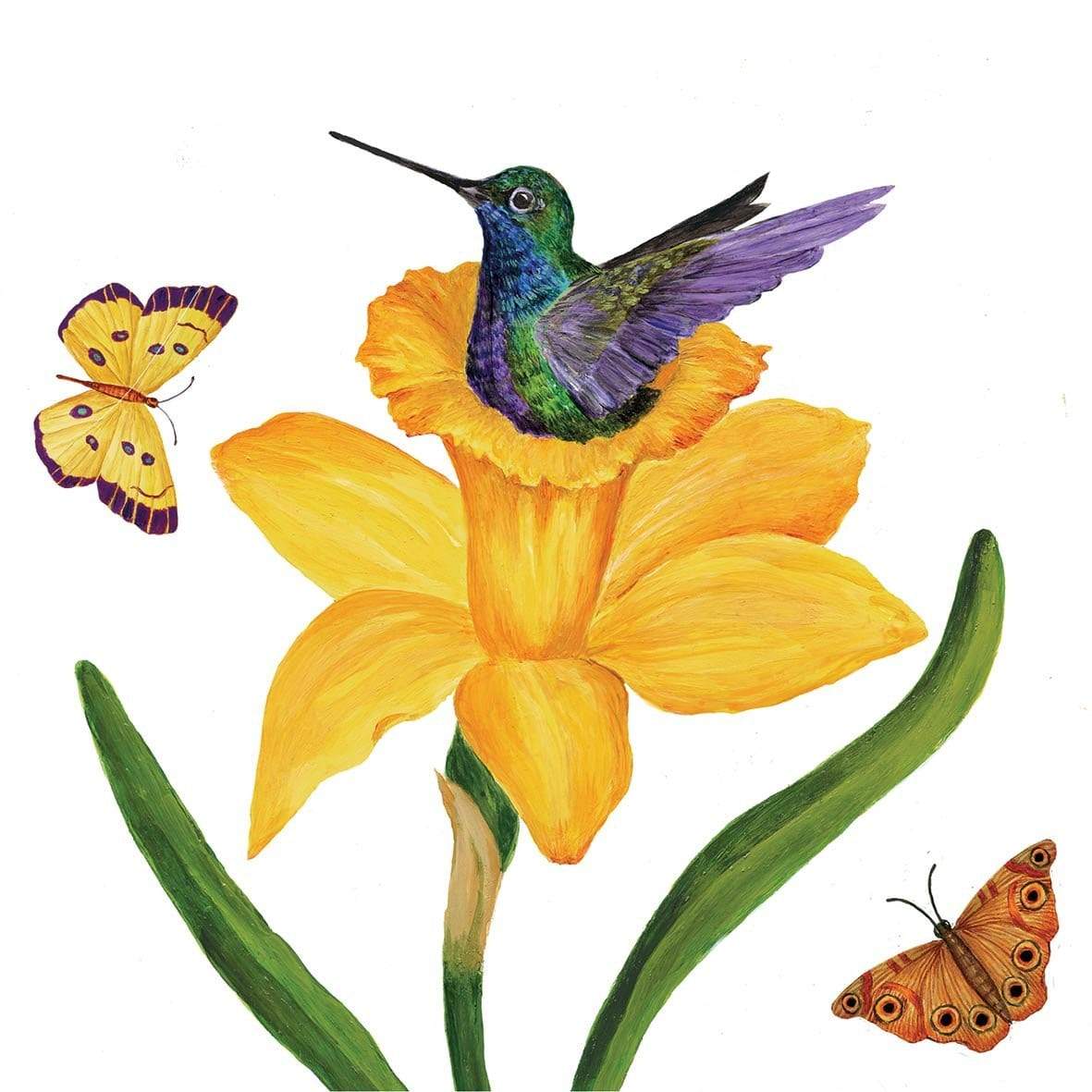 Servilleta decoupage colibrí - Material para Decoupage y Manualidades