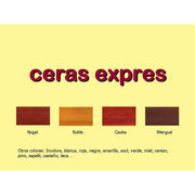 Cera enriquecida Express 125ml Roble PRODUCTOS EXPRESS CENTROARTESANO