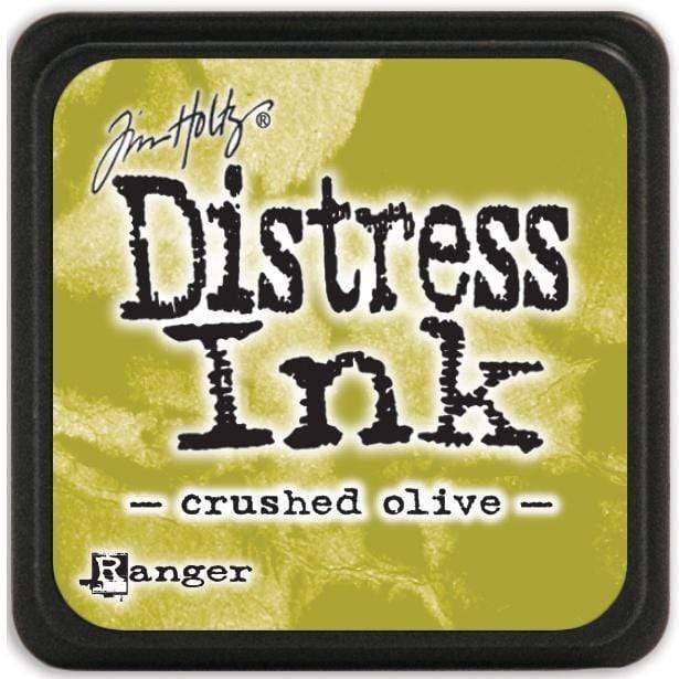Tinta Distress Ink crushed olive 27126 RANGER CENTROARTESANO