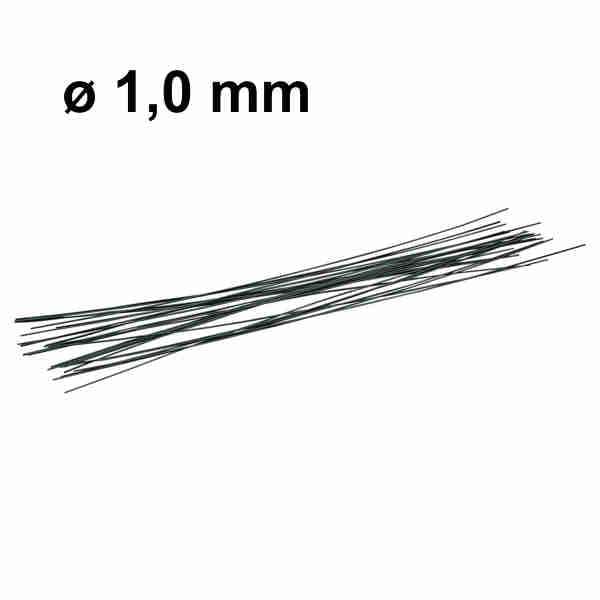 Alambre forrado verde de ,1mm, 30cm x25u, 2404513 RAYHER CENTROARTESANO