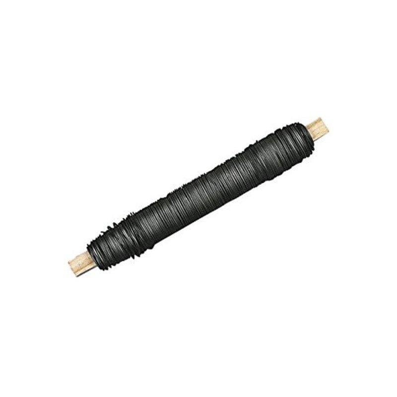 Alambre para liar flores,madera etc negro de ,065mm, 100g, 2403400 RAYHER CENTROARTESANO