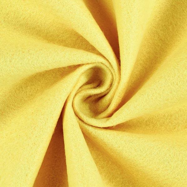 Fieltro fino 45cm ancho vendido por centimetros (venta minima 25cm) RAYHER Amarillo claro CENTROARTESANO