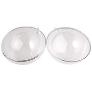 Bola metacrilato cristal dos partes con agujero 8cm 3945837 RAYHER CENTROARTESANO