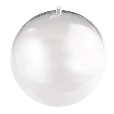 Bola metacrilato cristal dos partes con agujero 8cm 3945837 RAYHER CENTROARTESANO