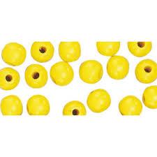 Bolas Alemanas de madera 10mm 1250320 amarillas