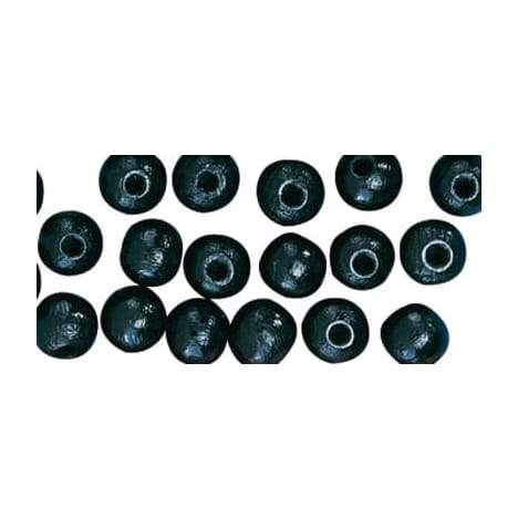 Bolas alemanas de madera 16mm negro RAYHER CENTROARTESANO