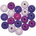 Bolas Alemanas de madera 6mm 1251800 violeta, granate, lila RAYHER CENTROARTESANO