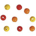 Bolas Alemanas de madera 6mm 12557000 amarillas, roja, naranja variadas RAYHER CENTROARTESANO