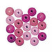 Bolas Alemanas de madera 6mm 12557000 rosas, fucsia, rosa claro RAYHER CENTROARTESANO
