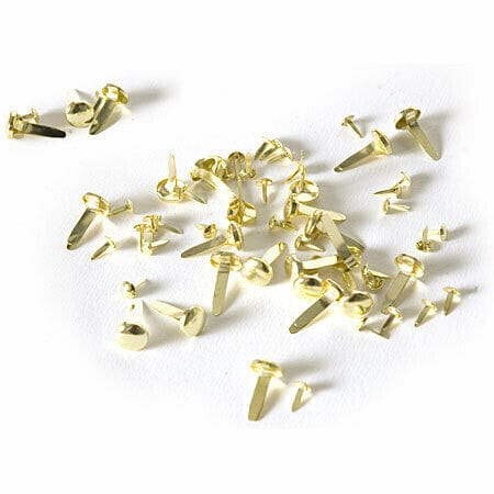 Brads redondo 4 y 8mm 75ud 7871606  oro RAYHER CENTROARTESANO