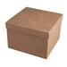 Caja cartón piedra cuadrada cubo 71754000 RAYHER CENTROARTESANO