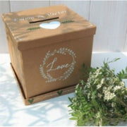 Caja cartón piedra cuadrada cubo Hucha 26x27x27 Artemio RAYHER CENTROARTESANO