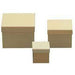 Caja cartón piedra cuadrada grande 18.5x18.5x12cm 71755000 RAYHER CENTROARTESANO
