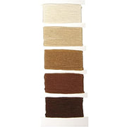Cordon de algodon de colores naturales RAYHER CENTROARTESANO