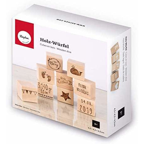 Cubos de madera 62960505 RAYHER CENTROARTESANO