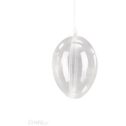 Huevo transparente de plástico de10cm que se abre RAYHER CENTROARTESANO