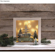 Kit de bricolaje de marco con motivo 3d, coche 30x30x6,6cm 14 piezas 46307000 RAYHER CENTROARTESANO