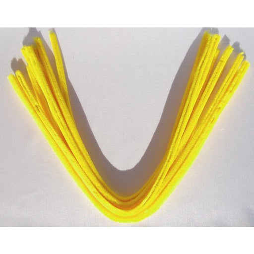 limpiapipas chenilla 30cm 6mm amarillo 5210720 RAYHER CENTROARTESANO